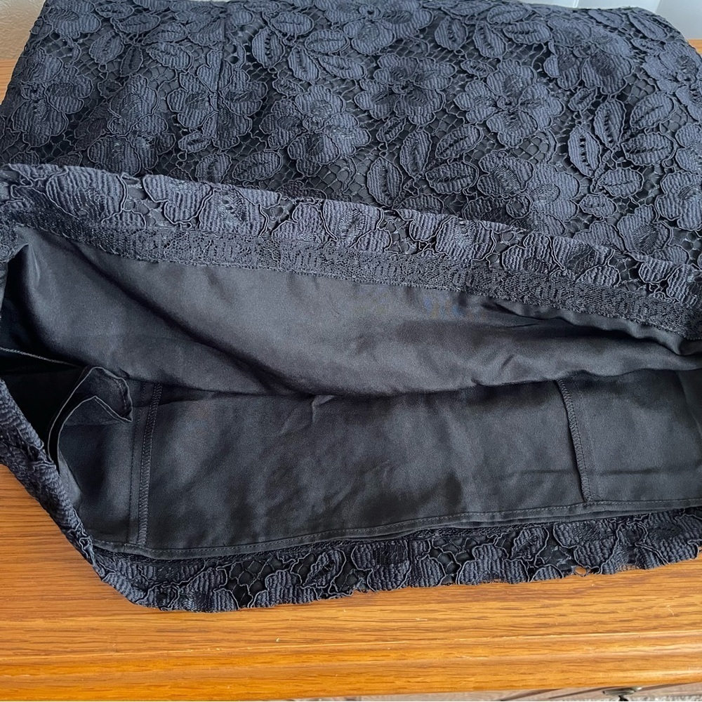 Lilly Pulitzer Maret Lace Dress Noir Size 14 - Picture 15 of 16
